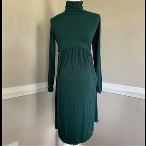 Maternity Turtleneck Dress